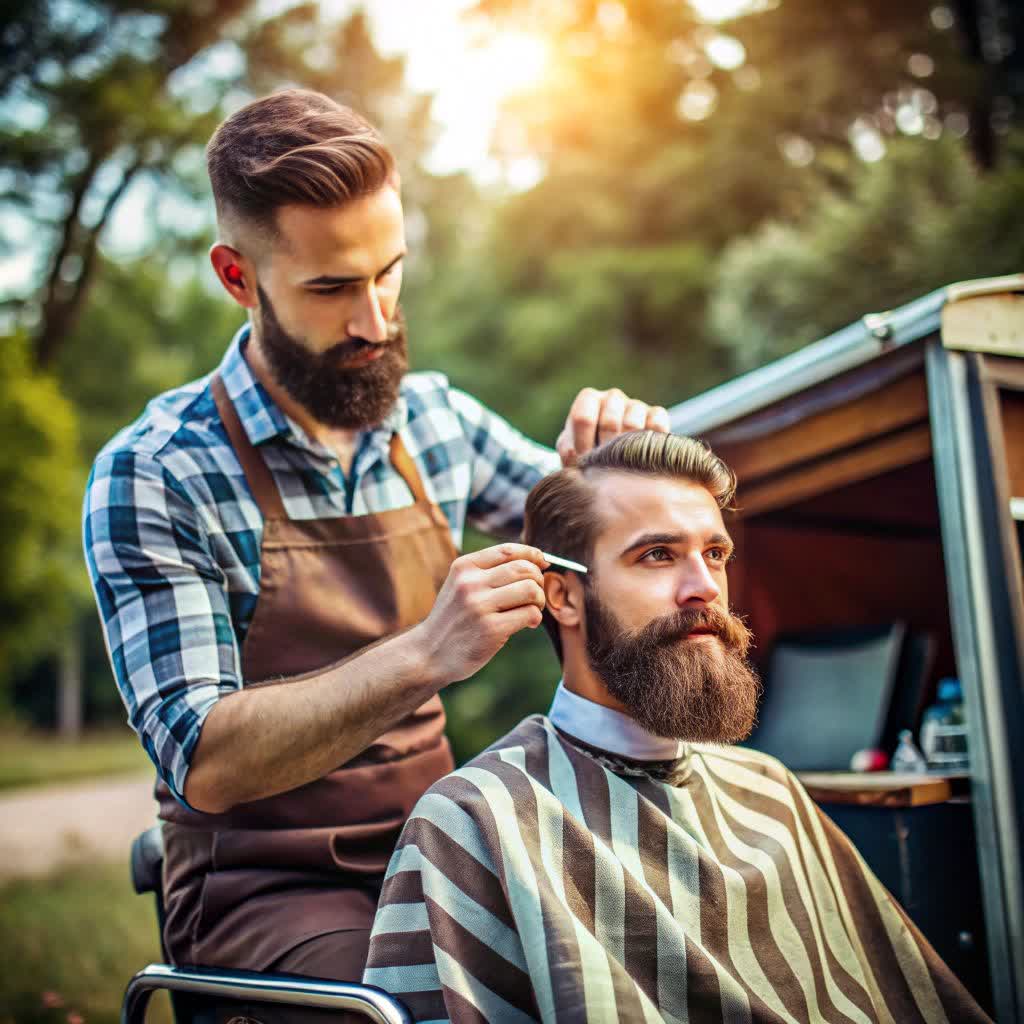 پیرایش ریش سیار مردانه: تجربه‌ای نوین در دنیای آراستگی